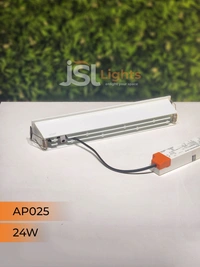 APRA AP 025 24W White Linear Recessed COB Spotlight - 24W, 4000K