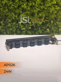 APRA AP 026 24W Black Rose Gold Linear Recessed COB Light - 24W, 3000K