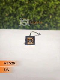 APRA AP 026 3W Black Rose Gold Linear Recessed COB Light - 3W, 3000K