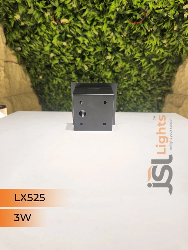 LX525 3W Led Foot Light Black - 3W, Black