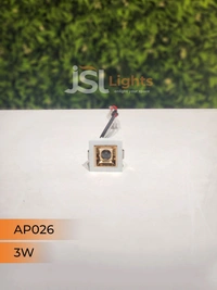 APRA AP 026 3W White Rose Gold Linear Recessed COB Light - 3W, 3000K