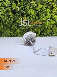 APRA AP2021 3W White Recessed COB Spotlight - 3W, 4000K