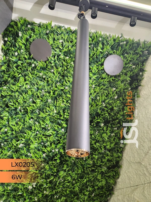 LX0205 Black RG 6W Surface Hanging Light - 3000K