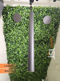 LX0205 Black RG 6W Surface Hanging Light - 3000K