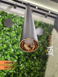LX0205 Black RG 6W Surface Hanging Light - 3000K
