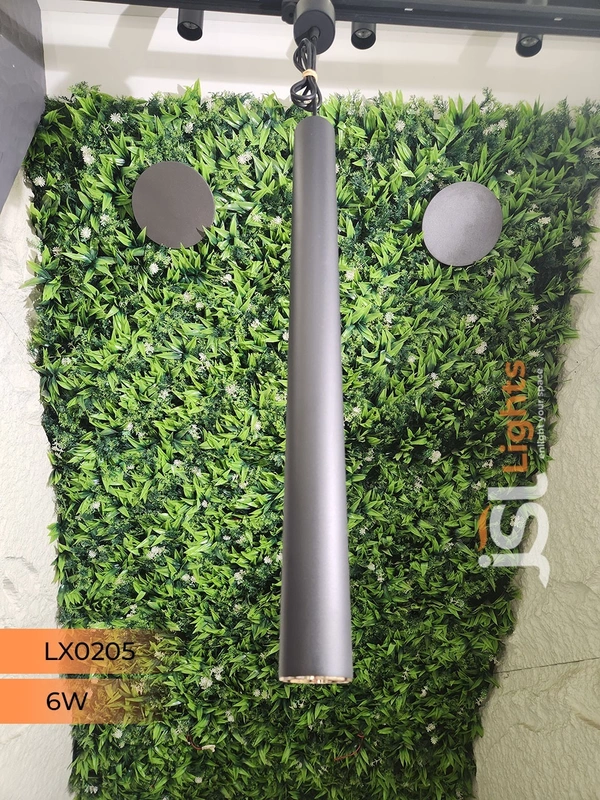 LX0205 Black RG 6W Surface Hanging Light - 3000K