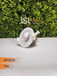 APRA AP2021 7W White Recessed COB Spotlight - 7W, 4000K