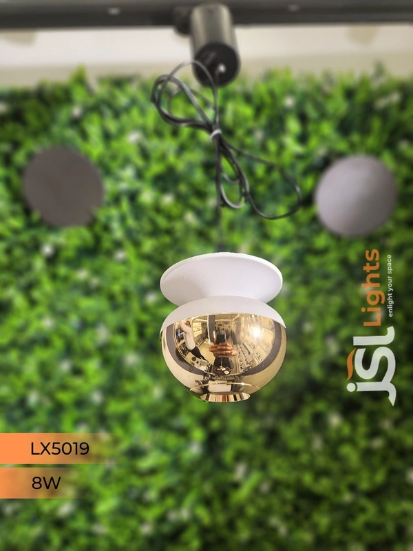 LX 5019 French Gold 8W Hanging Light - French Gold