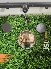 LX 5059 French Gold 8W Hanging Light - French Gold