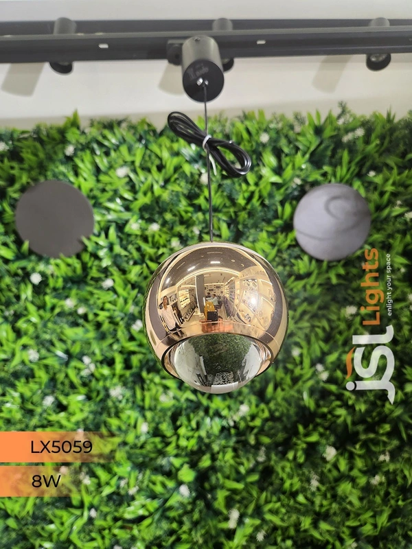 LX 5059 French Gold 8W Hanging Light - French Gold