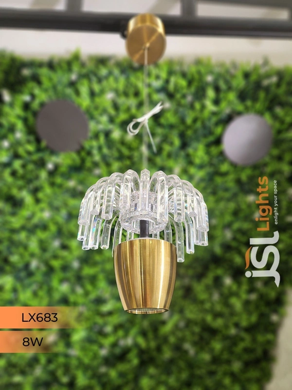 LX 683 GD 5+3W Surface Hanging Light - GD, 3000K