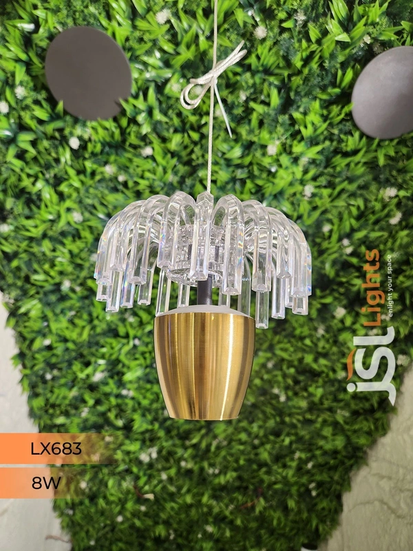 LX 683 GD 5+3W Surface Hanging Light - GD, 3000K