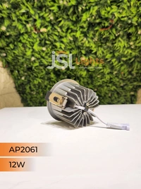 APRA AP2061 12W Silver Deep Recessed COB Downlight GD Reflector - 12W, 4000K, Silver GD