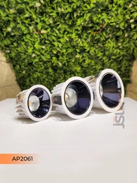 APRA AP2061 12W White Deep Recessed COB Downlight PB Reflector - 12W, 4000K, White PB