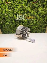 APRA AP2061 7W Silver Deep Recessed COB Downlight PB Reflector - 7W, 4000K, Silver PB