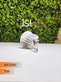 APRA AP2061 7W White Deep Recessed COB Downlight GD Reflector - 7W, 3000K, White GD