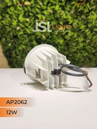 APRA AP2062 12W White Deep Recessed COB Downlight RG Reflector - 4000K, White