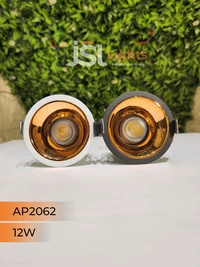 APRA AP2062 12W White Deep Recessed COB Downlight RG Reflector - 3000K, White