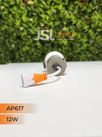 APRA AP 617 12W Grey Deep Recessed COB Downlight - 12W, 4000K
