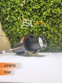 APRA AP8115 15W Deep Recessed COB Pop Up Downlight - 15W, 3000K, Black