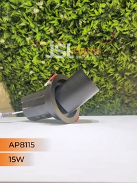 APRA AP8115 15W Deep Recessed COB Pop Up Downlight - 15W, 3000K, Black