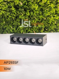 APRA AP293 10W Black Linear Surface COB Spotlight - 4000K, Black