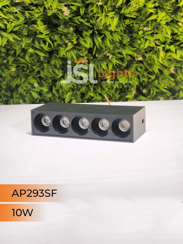 APRA AP293 10W Black Linear Surface COB Spotlight - 3000K, Black