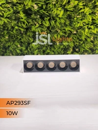 APRA AP293 10W White Linear Surface COB Spotlight - 3000K, White