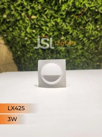 LX425 3W Led Foot Light - Black, SQ
