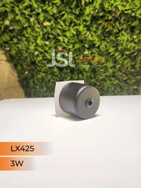 LX425 3W Led Foot Light - Black, SQ