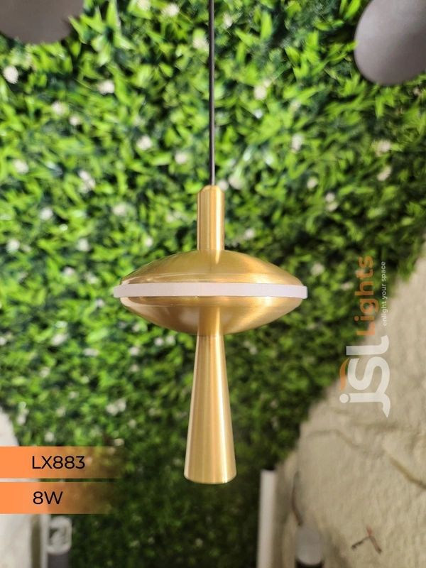 LX 883 6+2W GD Surface Hanging Light - GD, 3000K