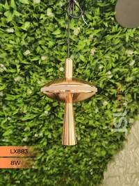 LX 883 6+2W GD Surface Hanging Light - GD, 3000K