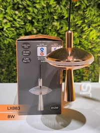 LX 883 6+2W RG Surface Hanging Light - RG, 3000K