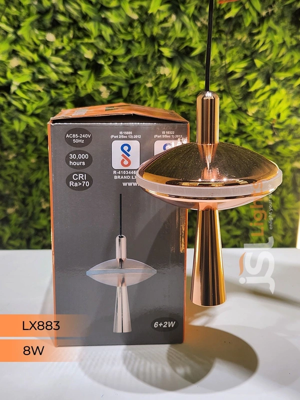 LX 883 6+2W RG Surface Hanging Light - RG, 3000K