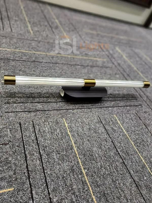 LX 067 12W Black GD Mirror Light - 12W, Black GD