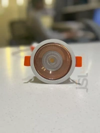 LX 465 12W White Deep Recessed COB Downlight - 12W, 3000K, PKW RG