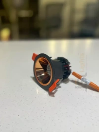 LX 465 5W Black Deep Recessed COB Downlight - 5W, 4000K, Black RG