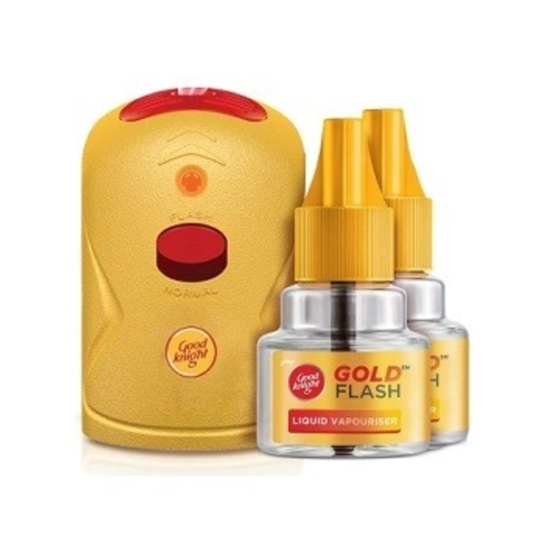 Good Knight Gold Flash Repellent Combo (1 Machine & 2 Refills)
