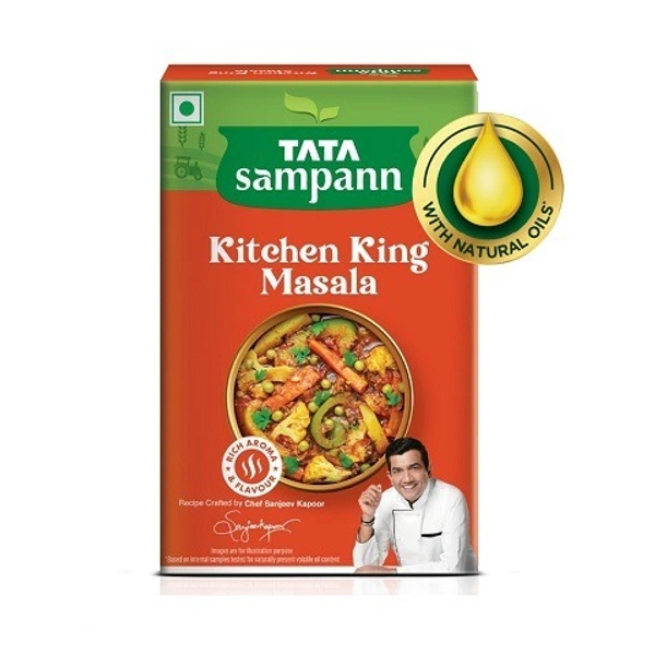 Tata Sampann Kitchen King Masala with Natural Oils, 100g