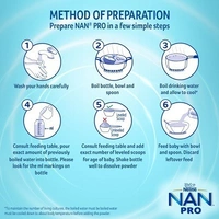 NAN PRO Stage 1 Infant Formula Milk Powder for babies (Up to 6 months) 400g