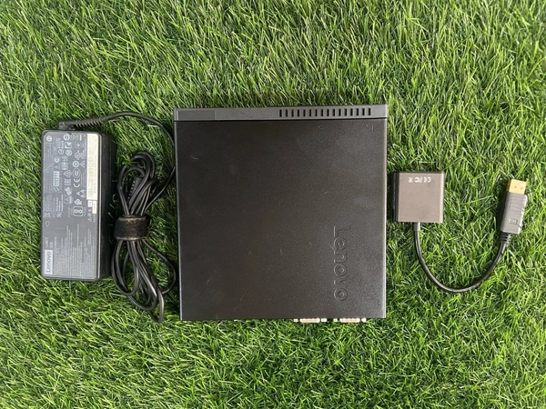 Lenovo (Refurbished) Lenovo ThinkCentre M710q Tiny Desktop – Intel i5 (6th/7th Gen) | 16GB RAM | 256GB NVMe SSD | Upgradeable RAM & Storage | Windows 11 | Ultra-Compact Business PC - Black