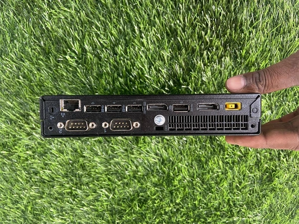 Lenovo (Refurbished) Lenovo ThinkCentre M710q Tiny Desktop – Intel i5 (6th/7th Gen) | 16GB RAM | 256GB NVMe SSD | Upgradeable RAM & Storage | Windows 11 | Ultra-Compact Business PC - Black