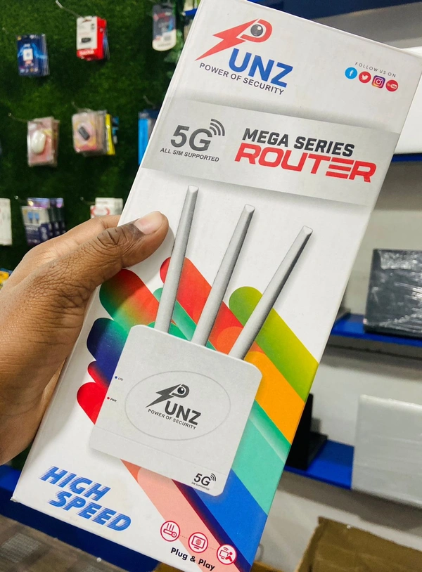 UNZ 4G Wifi Router - White