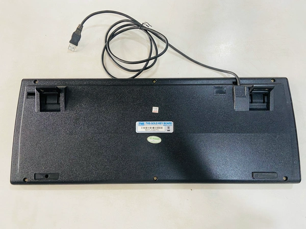 TVS Gold Bharat USB Mechanical Keyboard (Refurbished, QC Passed) - Black