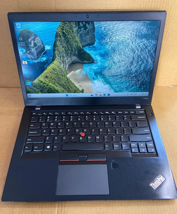 Lenovo (Refurbished) Lenovo ThinkPad T470s – Intel Core i7 | 8GB RAM | 256GB SSD | 14” FHD IPS Display | Windows 11 Pro | Business Ultrabook - Black, 14.0 Inch