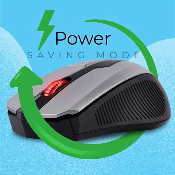 Zebronics ZEBRONICS Zeb-Race Wireless Ambidextrous
Optical Mouse (2.4GHz Wireless, Black) - Black