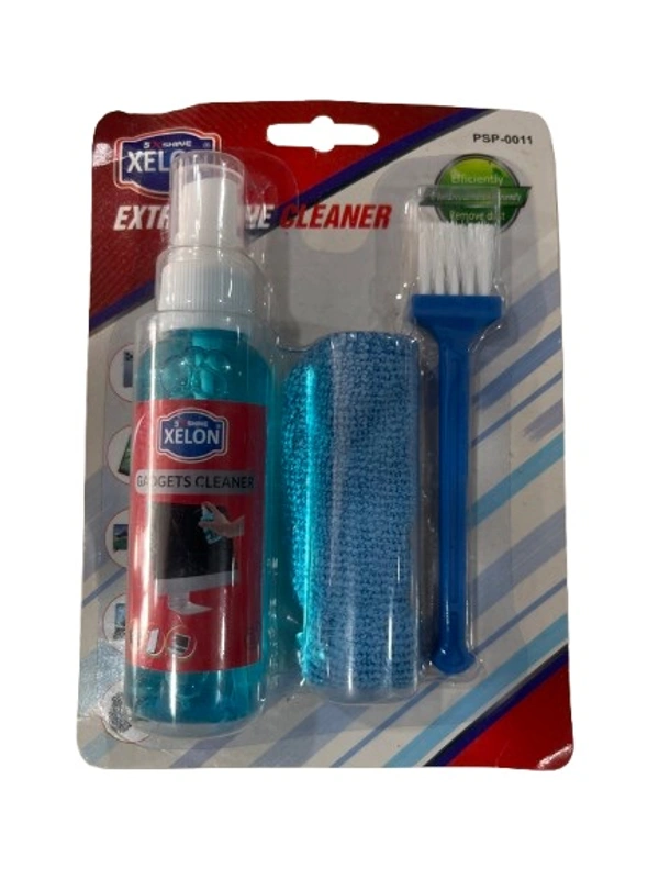 3-in-1 Gadget Cleaning Kit – Gel, Brush & Microfiber Cloth | Safe for All Screens