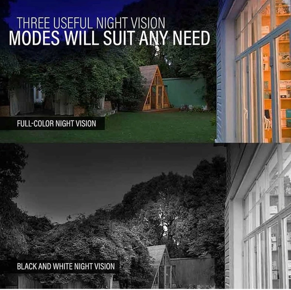 CP Plus Illumax 2.4MP Dome CCTV Camera — Color Night Vision, Built‑in Mic, Smart Dual Light, Motion Detection, DVR Compatible