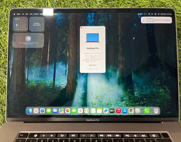 Apple ( Refurbished ) Apple MacBook Pro 16-inch (A2141) | Intel Core i7 (8-Core) | 16GB RAM | 512GB SSD | Touch Bar & Touch ID | macOS 26 | A+ Condition - Space Gray - 16 inch, Gray