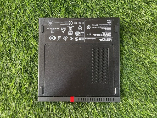 Lenovo (Refurbished) Lenovo ThinkCentre M710q Tiny Desktop – Intel i5 (6th/7th Gen) | 16GB RAM | 256GB NVMe SSD | Upgradeable RAM & Storage | Windows 11 | Ultra-Compact Business PC - Black